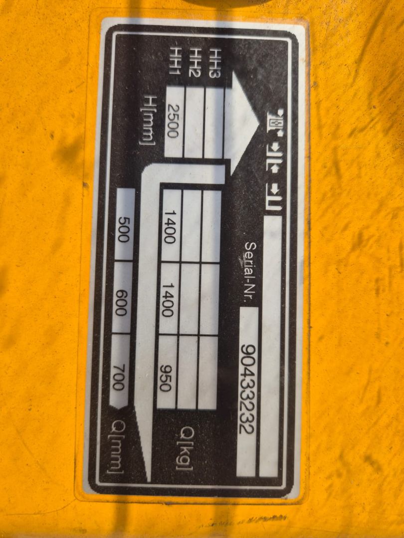 2013 Jungheinrich 1.4T Walkie Stacker