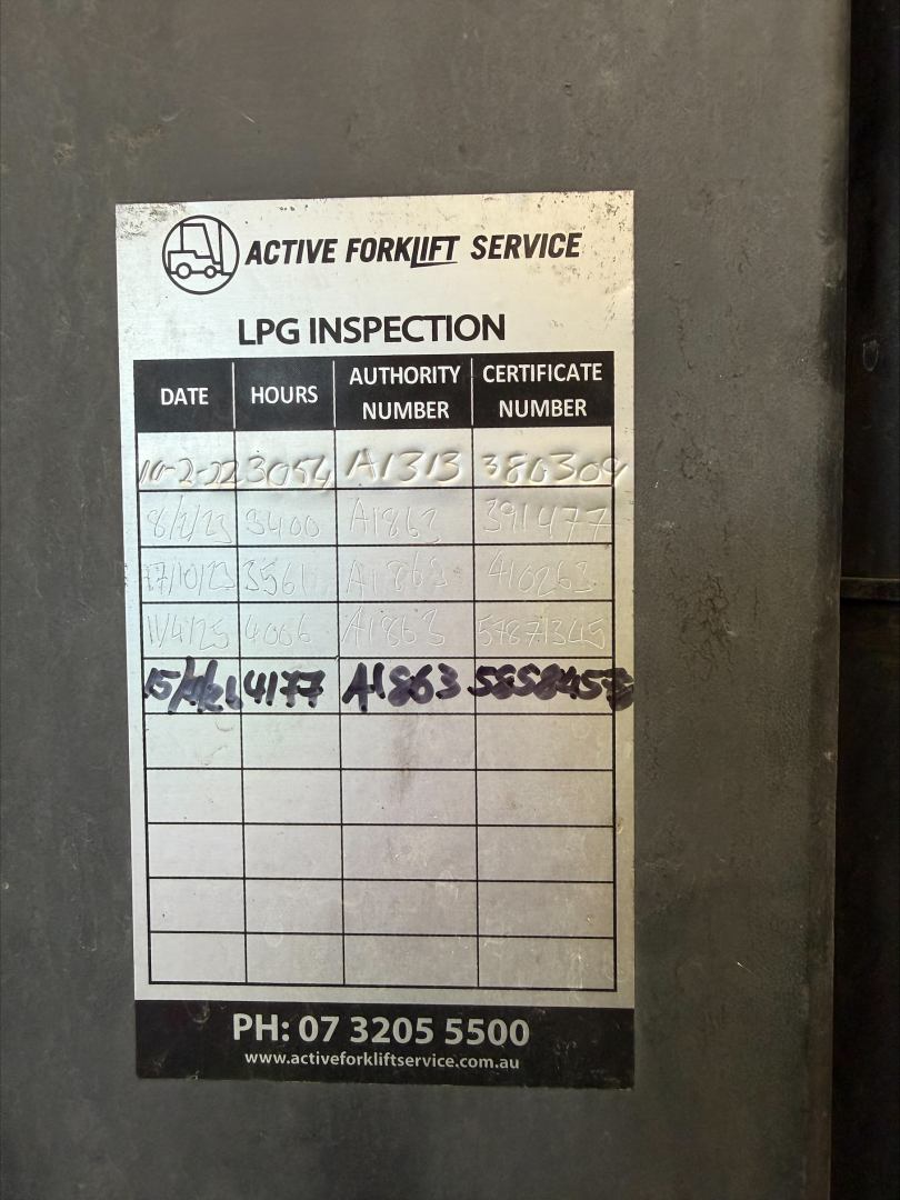 TCM 2.5T LPG Forklift