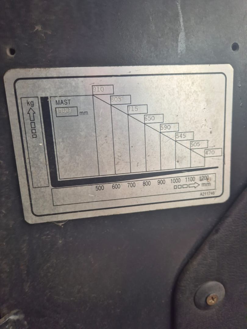 2012 Doosan 1.5T Electric Reach Truck