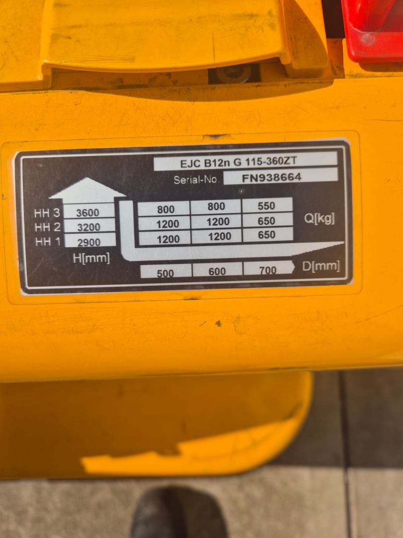 2017 Jungheinrich 1.2T Walkie Stacker