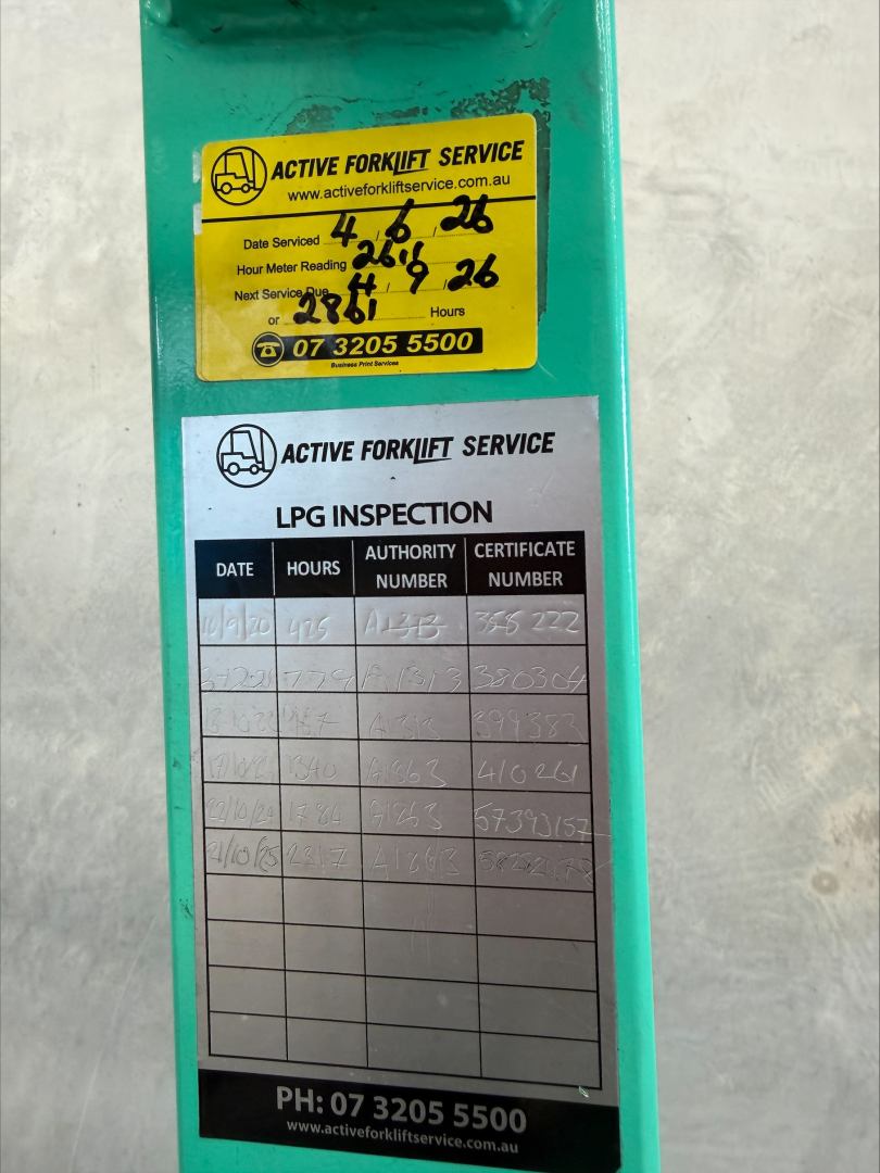 Mitsubishi FG15T 1.5T LPG Forklift
