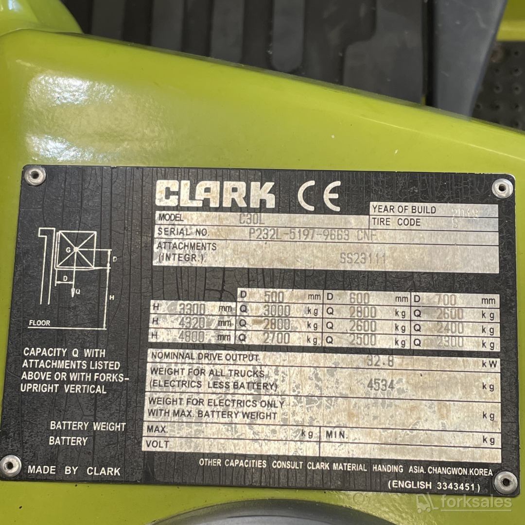 Clark 3T Forklift