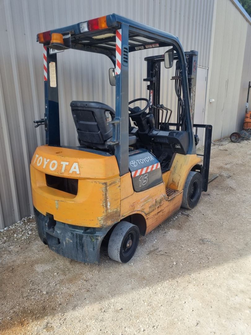 Toyota 1.5T Petrol Forklift With Low Mast
